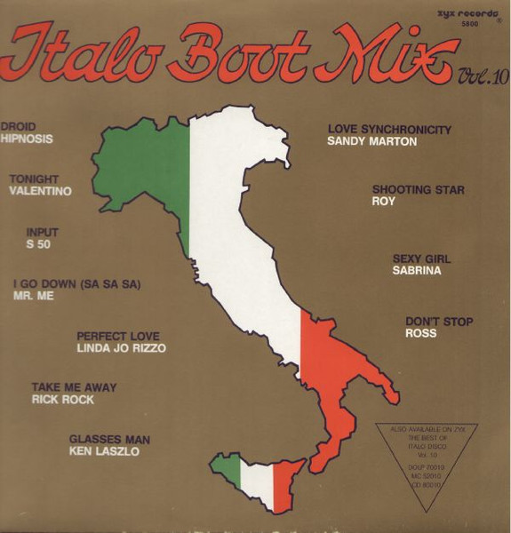 Various - Italo Boot Mix Vol. 10 | ZYX Records (ZYX 5800) - main