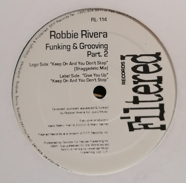 Robbie Rivera - Funking & Grooving Part 2 | Filtered Records (FIL-114) - main