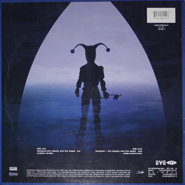 Sven Väth - Harlequin - The Beauty And The Beast | Eye Q Records (4509-98019-0) - 4 Sven Väth - Harlequin - The Beauty And The Beast | Eye Q Records (4509-98019-0) - 4