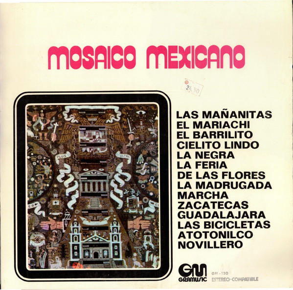 Mariachi América de Alfredo Serna - Mosaico Mexicano | Gramusic (GM - 120) - main