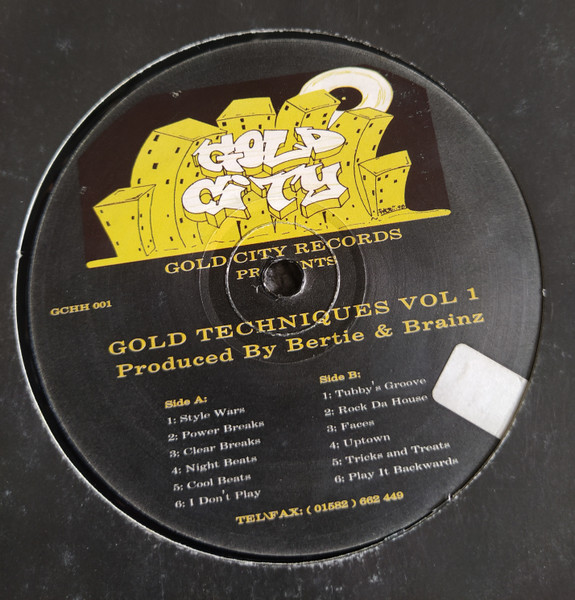 Bertie & Brainz - Gold Techniques Vol 1 | Gold City (GCHH001) - main Bertie & Brainz - Gold Techniques Vol 1 | Gold City (GCHH001) - main