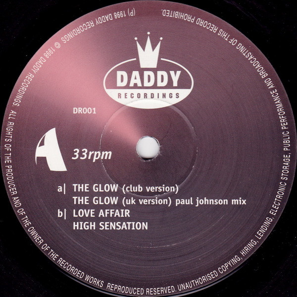 Stacy Kidd - The Glow | Daddy Recordings (DR001) - main