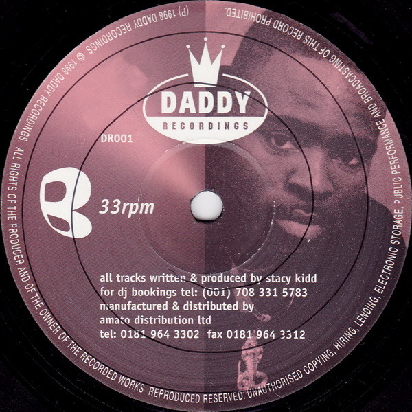 Stacy Kidd - The Glow | Daddy Recordings (DR001) - 2