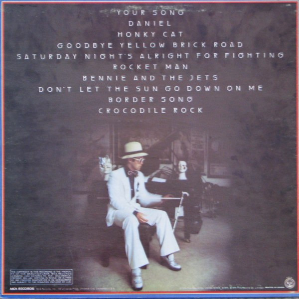 Elton John - Greatest Hits | MCA Records (MCA 2128) - 2