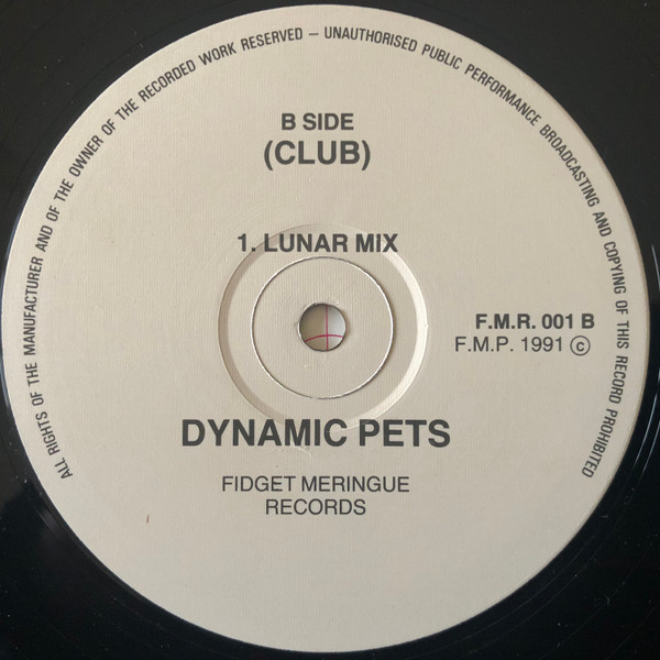 Dynamic Pets - Fireball | Fidget Meringue Records (F.M.R. 001) - 3