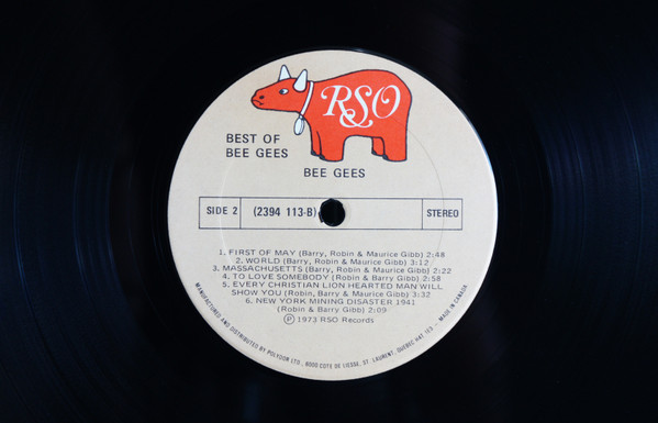 Bee Gees - Best Of Bee Gees | RSO (2394 113) - 4