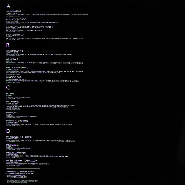 Crystal Castles - Crystal Castles | Last Gang Records (Q1 00962) - 3 Crystal Castles - Crystal Castles | Last Gang Records (Q1 00962) - 3