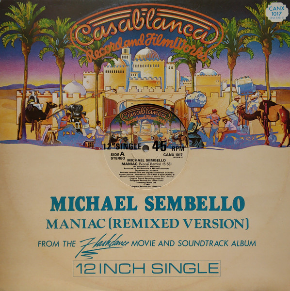 Michael Sembello - Maniac | Casablanca (CANX 1017)