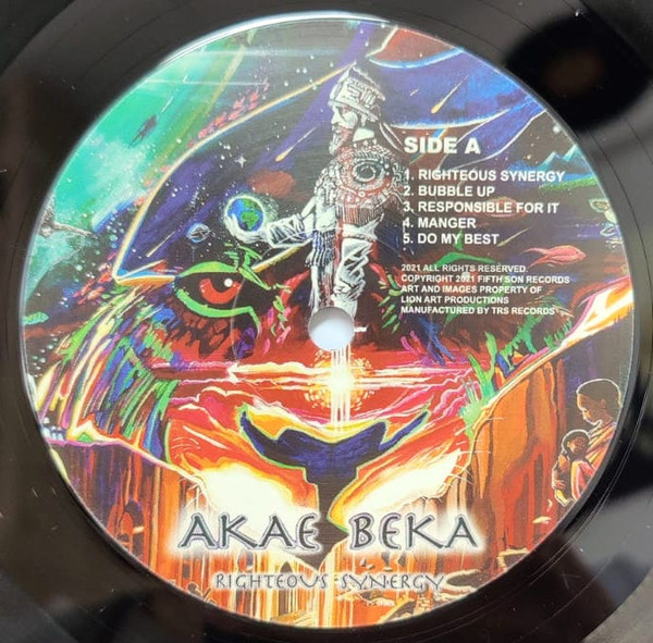 Akae Beka - Righteous Synergy | Fifth Son Records (TRS-FSLP-2) - 2