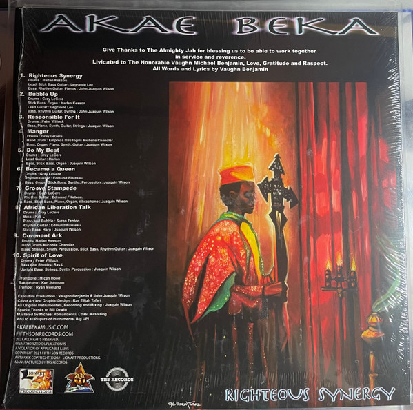Akae Beka - Righteous Synergy | Fifth Son Records (TRS-FSLP-2) - 3