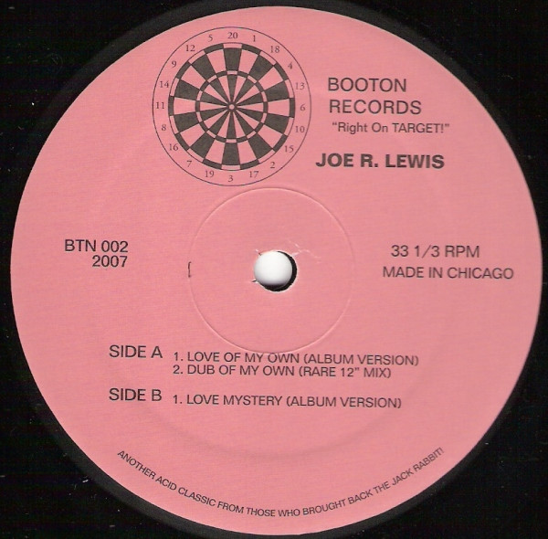 Joe R. Lewis - Love Of My Own | Booton Records (BTN 002)