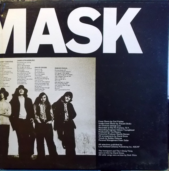 Gas Mask - Their First Album | Tonsil Records (T - 4001) - 3