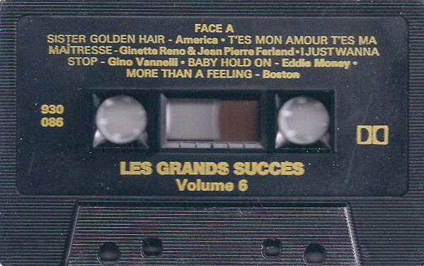 Various - Collection Les Grands Succès 1950 1960 1970 1980 Volume 6 [Cassette] | EMCI/Rockbill Ltd. (930-3386) - 5