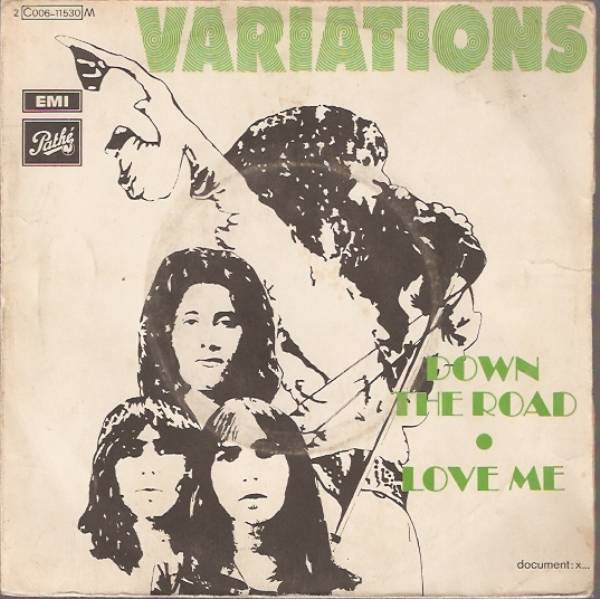 Variations - Down The Road / Love Me | Pathé (2C 006-11530 M) - main