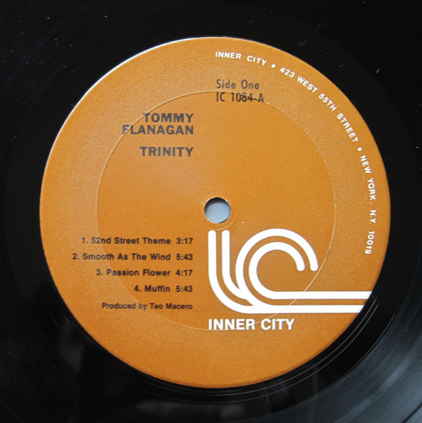 Tommy Flanagan - Trinity | Inner City Records (IC 1084) - 3