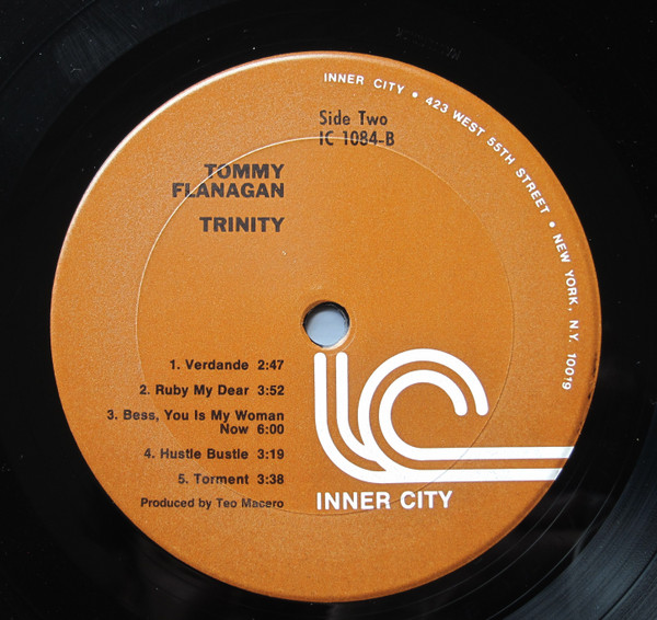 Tommy Flanagan - Trinity | Inner City Records (IC 1084) - 4