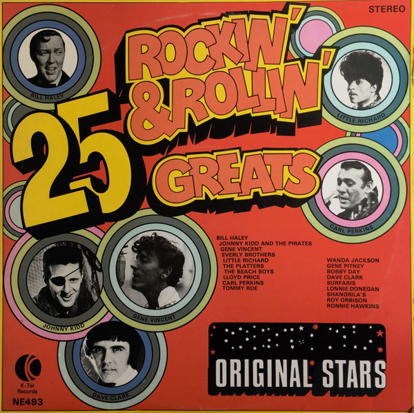 Various - 25 Rockin' & Rollin' Greats | K-Tel (NE493) Various - 25 Rockin' & Rollin' Greats | K-Tel (NE493)
