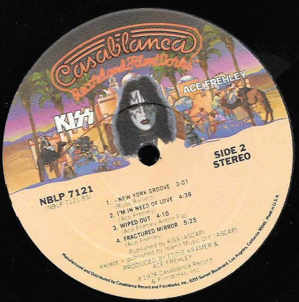 Kiss , Ace Frehley - Ace Frehley | Casablanca (NBLP 7121) - 4