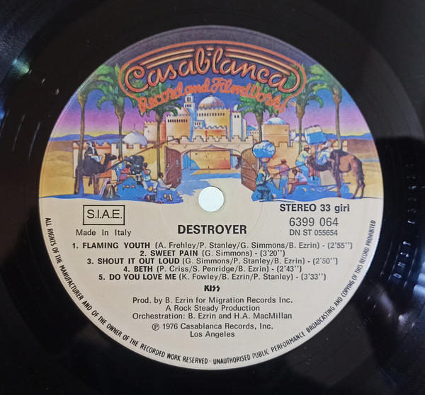 Kiss - Destroyer | Casablanca (6399 064) - 4 Kiss - Destroyer | Casablanca (6399 064) - 4