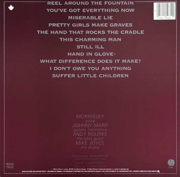 The Smiths - The Smiths [Vinyl] | Sire (92 50651) - 2