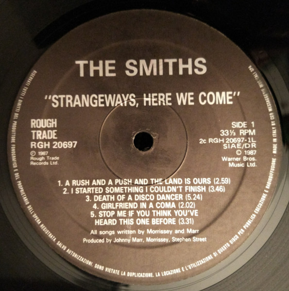 The Smiths - Strangeways, Here We Come | Rough Trade (RGH 20697) - 2