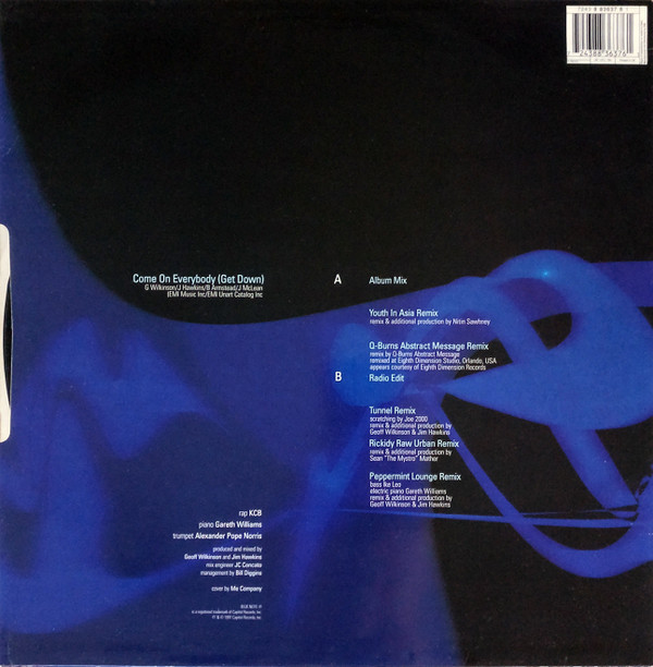 Us3 - Come On Everybody (Get Down) | Blue Note (12CL 784) - 2