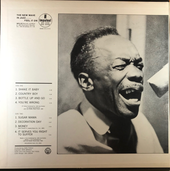John Lee Hooker - It Serve You Right To Suffer | Impulse! (A-9103) - 2