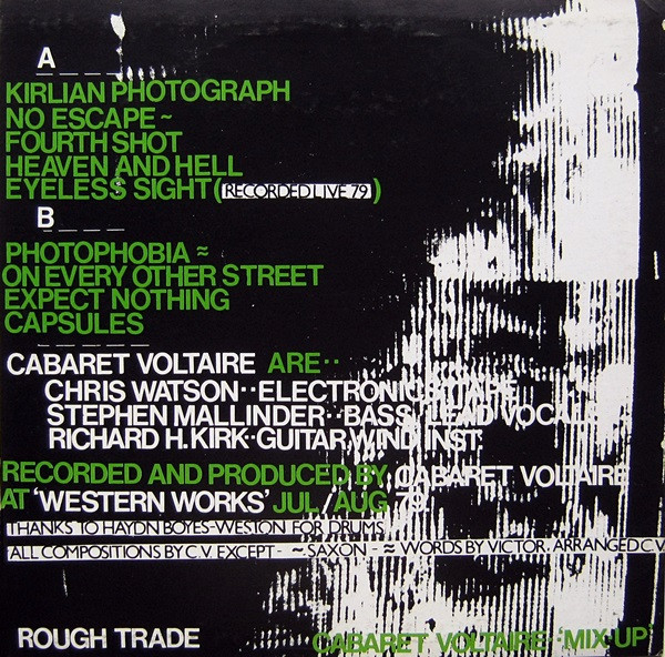 Cabaret Voltaire - Mix-Up | Base Record (ROUGH 4 Y5) - 2 Cabaret Voltaire - Mix-Up | Base Record (ROUGH 4 Y5) - 2