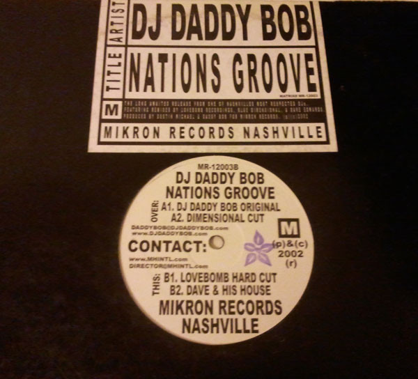 DJ Daddy Bob - Nations Groove | Mikron Records (MR-12003)