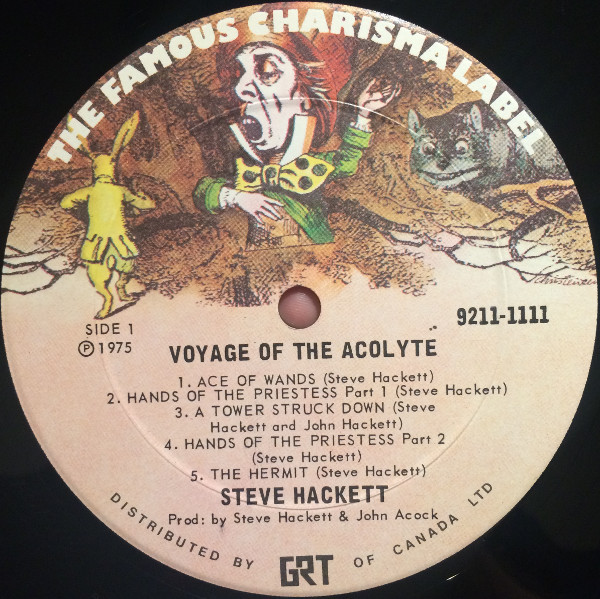 Steve Hackett - Voyage Of The Acolyte | Charisma (9211-1111) - 4