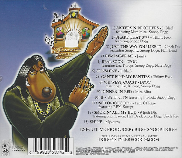 Snoop Dogg - Welcome To Tha Chuuch: Da Album | Koch Records (0099923587422)