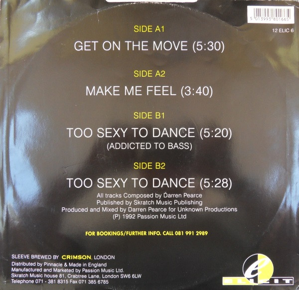 Bass Construction - The E.P. Part 2 | Elicit (12 ELIC 6) - 4