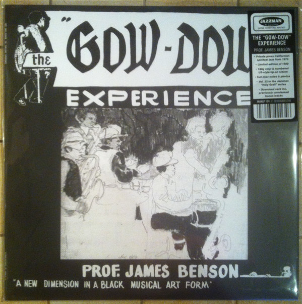 James R. Benson - The Gow-Dow Experience | Jazzman (JMAN LP 134) - main