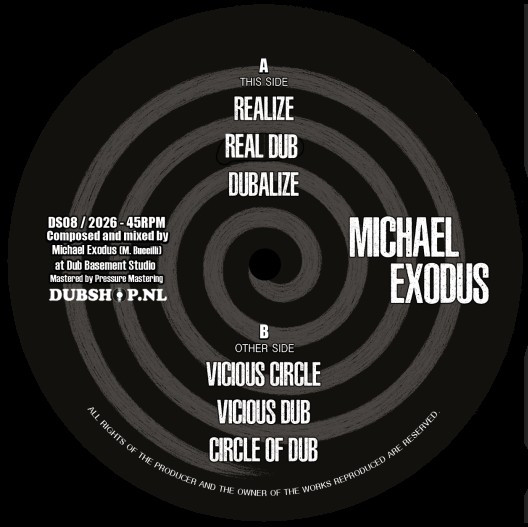 Michael Exodus - Realize | Vicious Circle | Dubshop.nl Records (DS08)