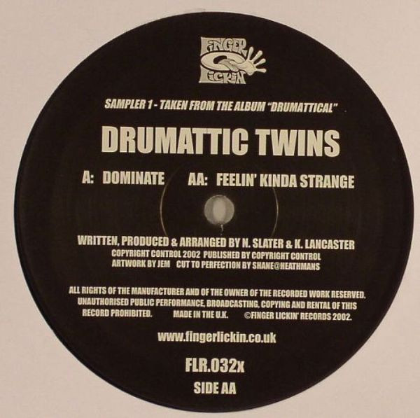 Drumattic Twins - Drumattical Sampler One | Finger Lickin' Records (FLR.032X) - 4 Drumattic Twins - Drumattical Sampler One | Finger Lickin' Records (FLR.032X) - 4