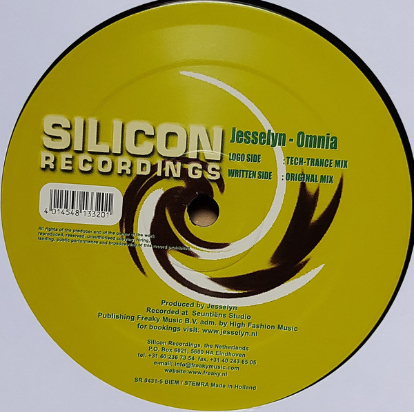Jesselyn - Omnia | Silicon Recordings (SR 0431-5) - 4 Jesselyn - Omnia | Silicon Recordings (SR 0431-5) - 4