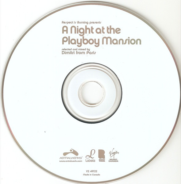 Dimitri From Paris - A Night At The Playboy Mansion | Astralwerks (724384912222) - 3