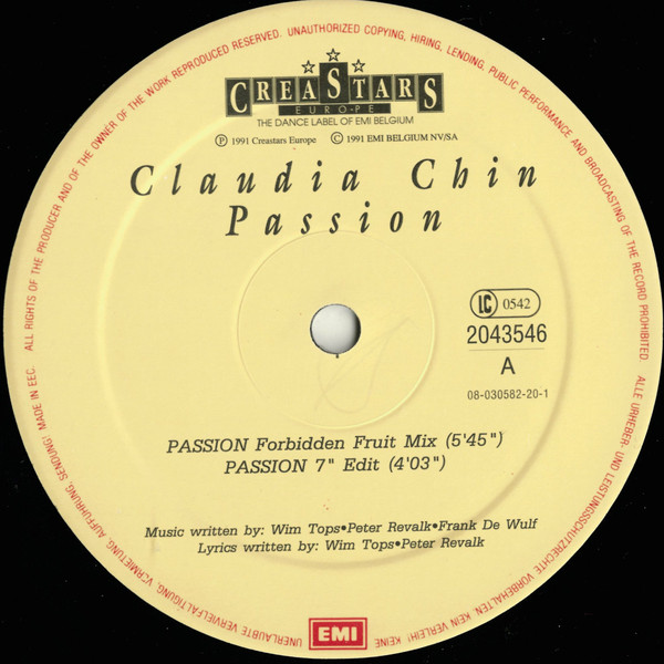Claudia Chin - Passion | Creastars Europe (2043546) - 2