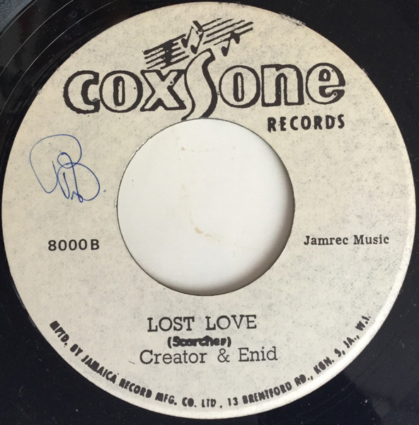 Jackie Opel / Lord Creator & Enid Cumberland - Mabelle / Lost Love | Coxsone Records (8000) - 2