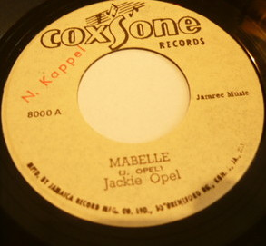 Jackie Opel / Lord Creator & Enid Cumberland - Mabelle / Lost Love | Coxsone Records (8000) - 3