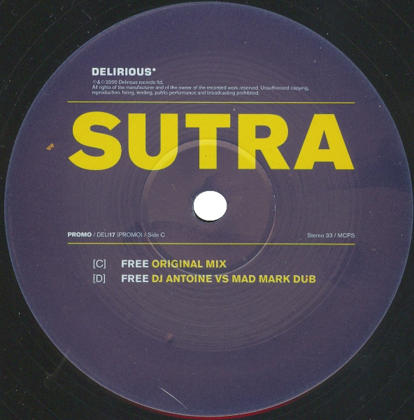 Sutra - Free | Delirious (DELI 17) - 4 Sutra - Free | Delirious (DELI 17) - 4