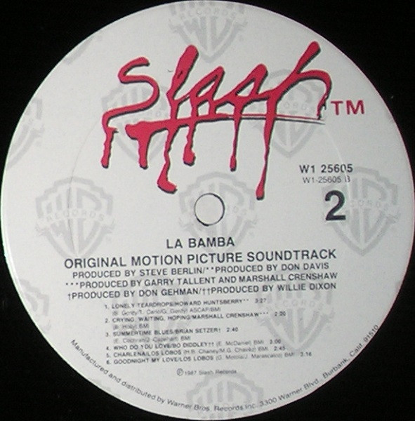 Various - La Bamba (Original Motion Picture Soundtrack) | Slash (9 W1-25605) - 4