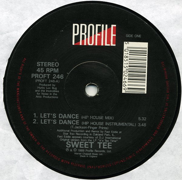 Sweet Tee - Let's Dance | Profile Records (PROFT 246)