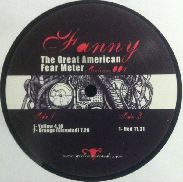 Fanny - The Great American Fear Meter | Girlcum Records (Girlcum 001) - 2
