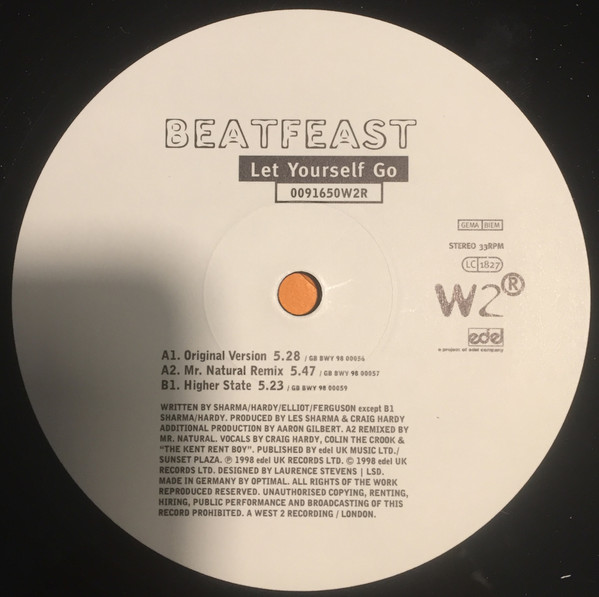 Beatfeast - Let Yourself Go | West 2 Recordings (0091650 W2R)