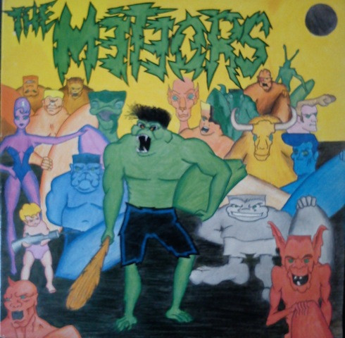 The Meteors - The Mutant Monkey And The Surfers From Zorch | Anagram Records (GRAM 37)