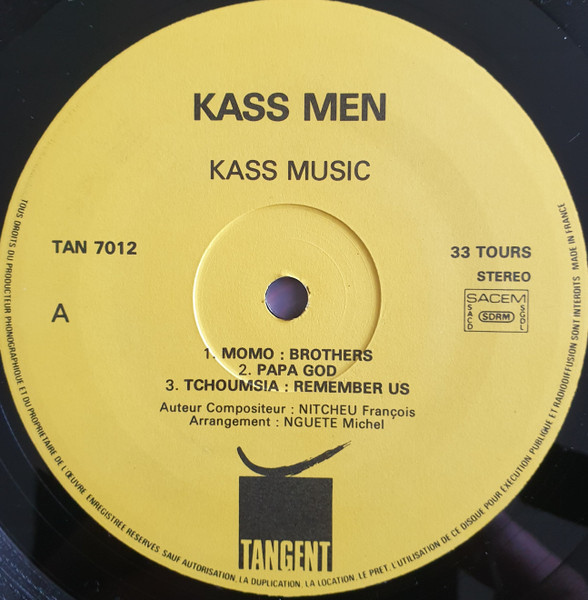 Kass Men - Kass Music | Tangent (TAN 7012) - 3