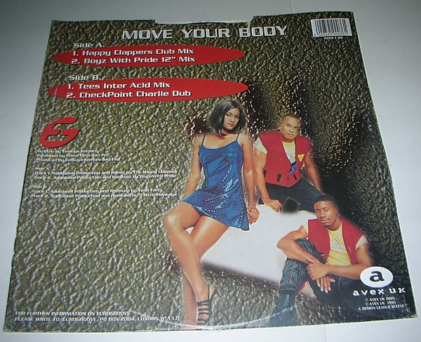 Eurogroove - Move Your Body | Avex UK (AVEX T 22) - 4 Eurogroove - Move Your Body | Avex UK (AVEX T 22) - 4