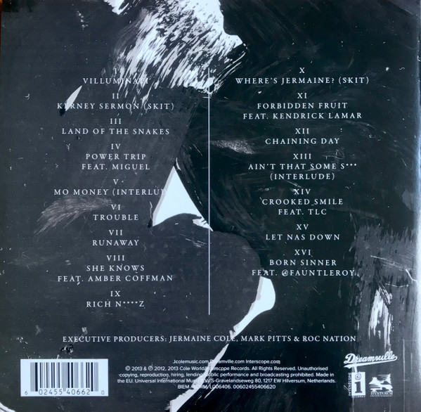 J. Cole - Born Sinner | Dreamville (00602455406620)