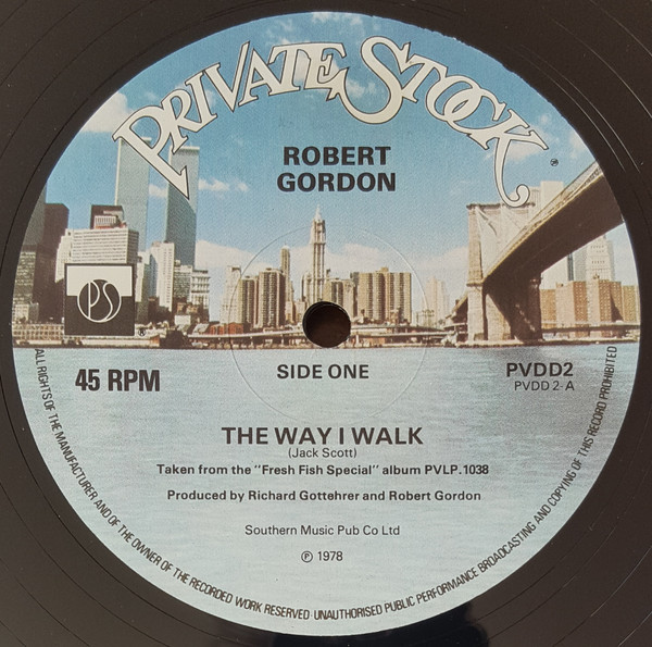 Robert Gordon - The Way I Walk | Private Stock (PVDD2) - 3
